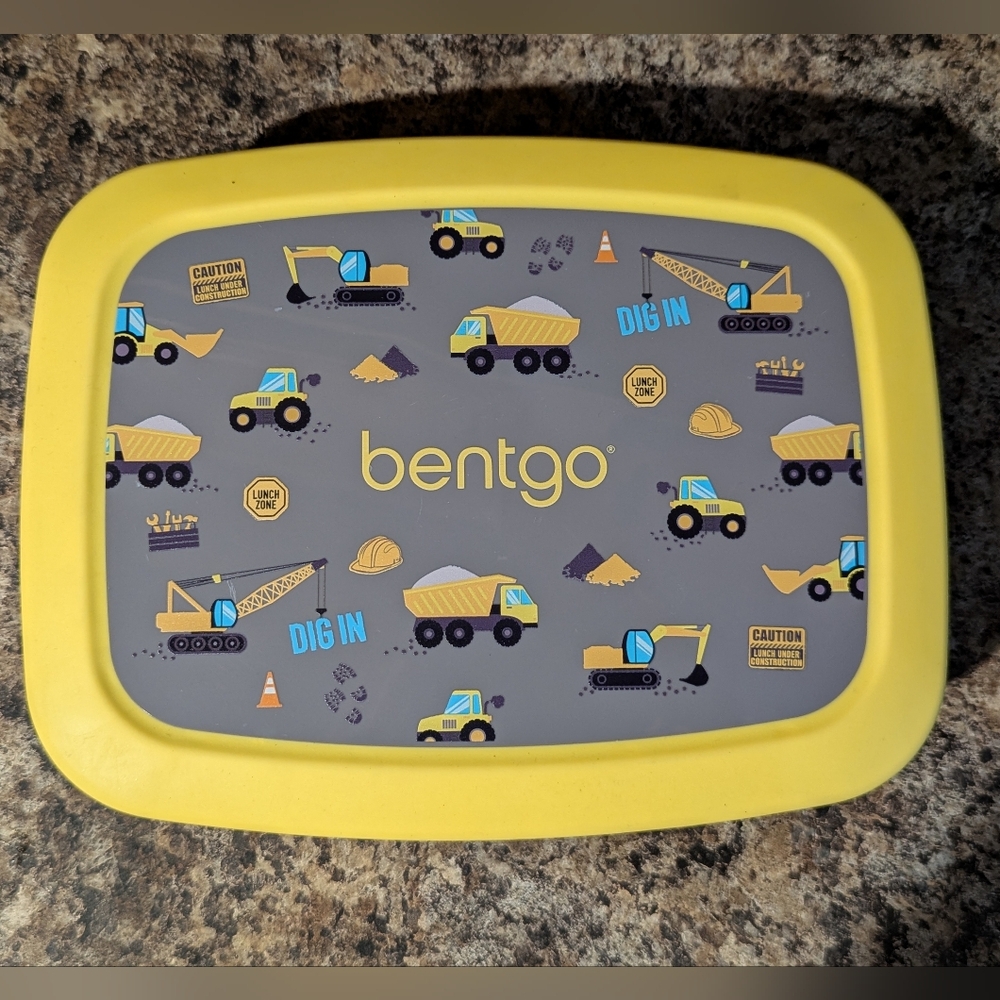 Bentgo Construction Trucks Lunch Box